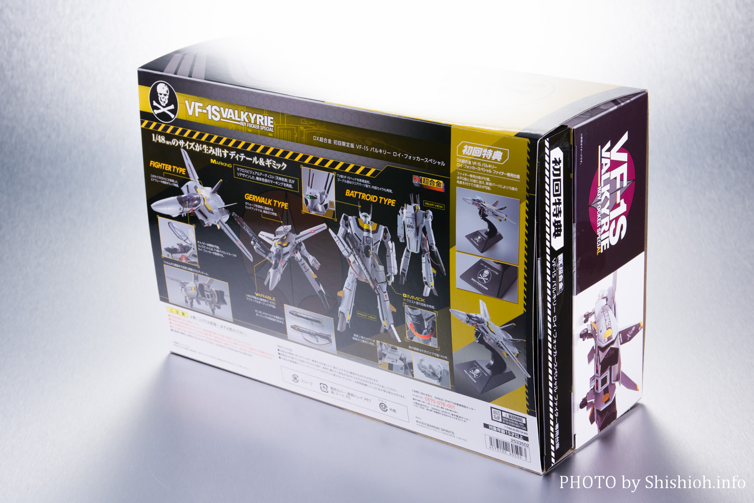 新品 DX超合金 初回限定版VF-1S バルキリー ロイ・フォッカースペシャル-