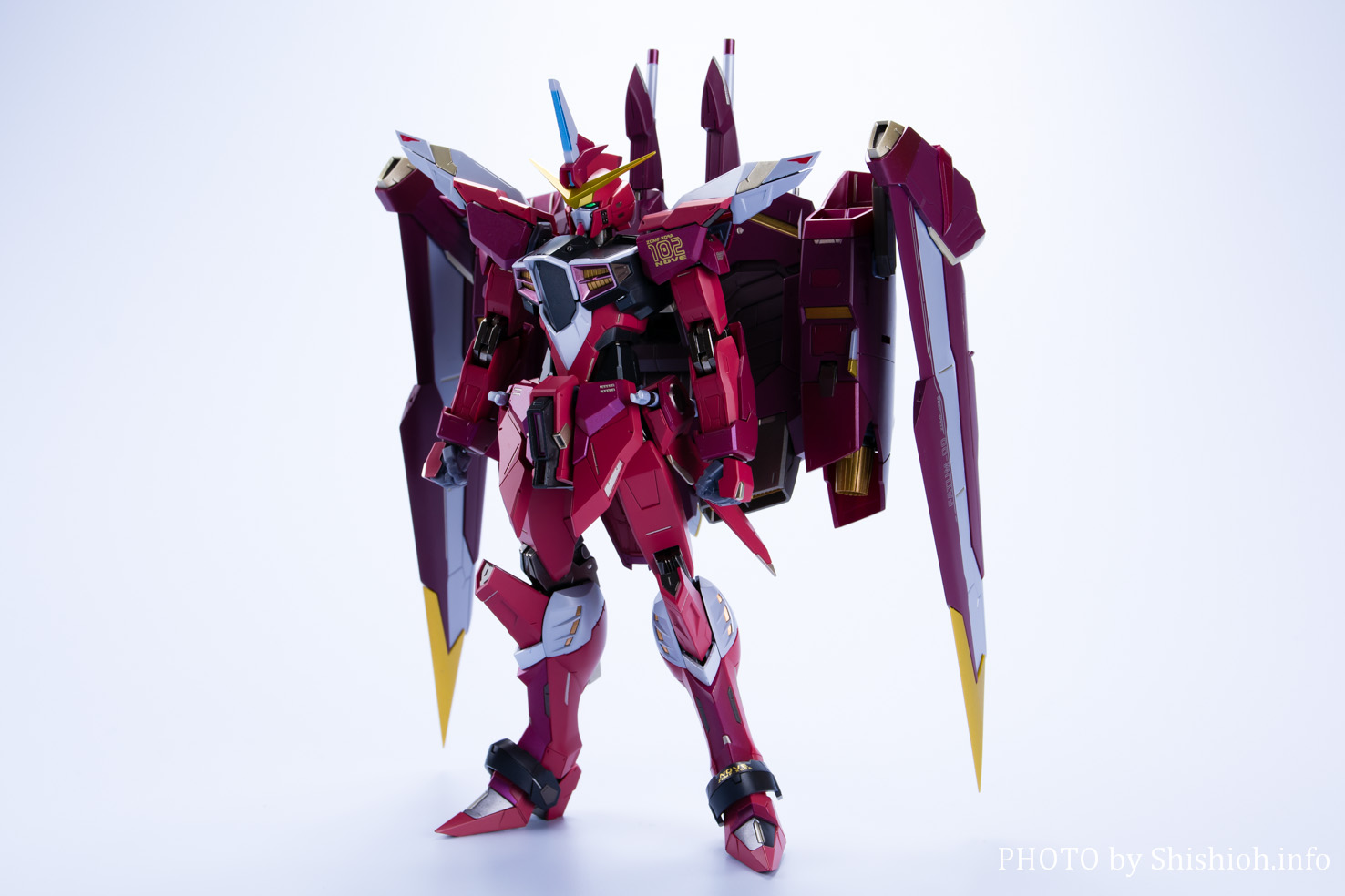 売れ筋 メタルビルド ジャスティスガンダム フィギュア