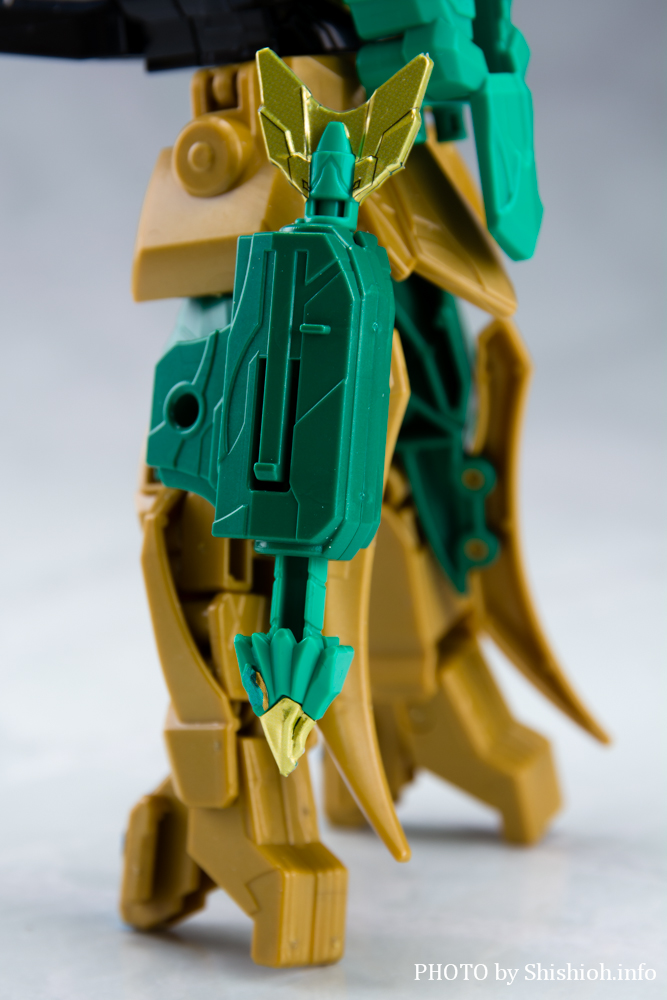 ミニプラ ナンバーワン合体シリーズ02 テガソードグリーン