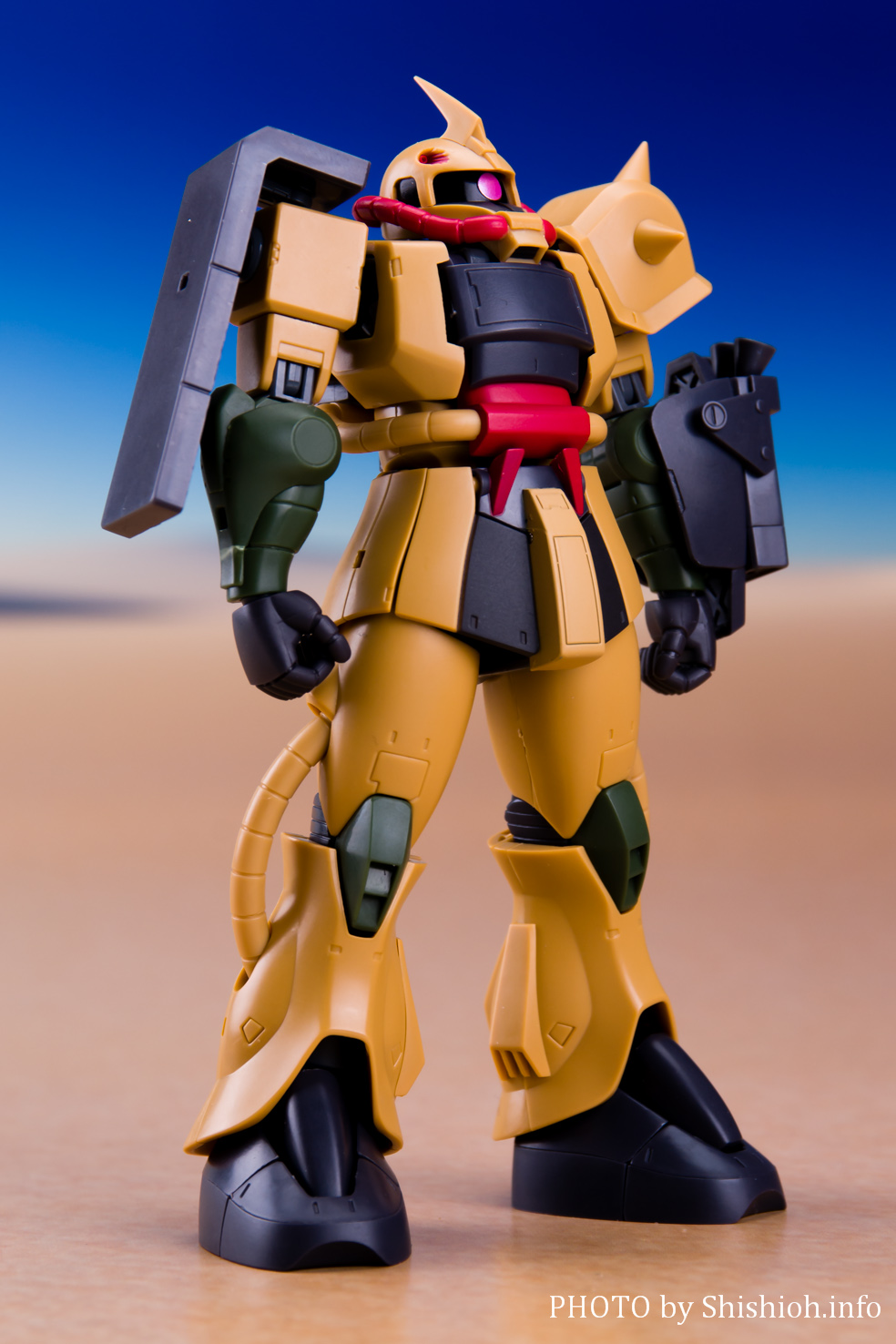 【良品】1円～ ROBOT魂 機動戦士ガンダム ザク・デザートタイプ Ver.A.N.I.M.E. 機動戦士ガンダム