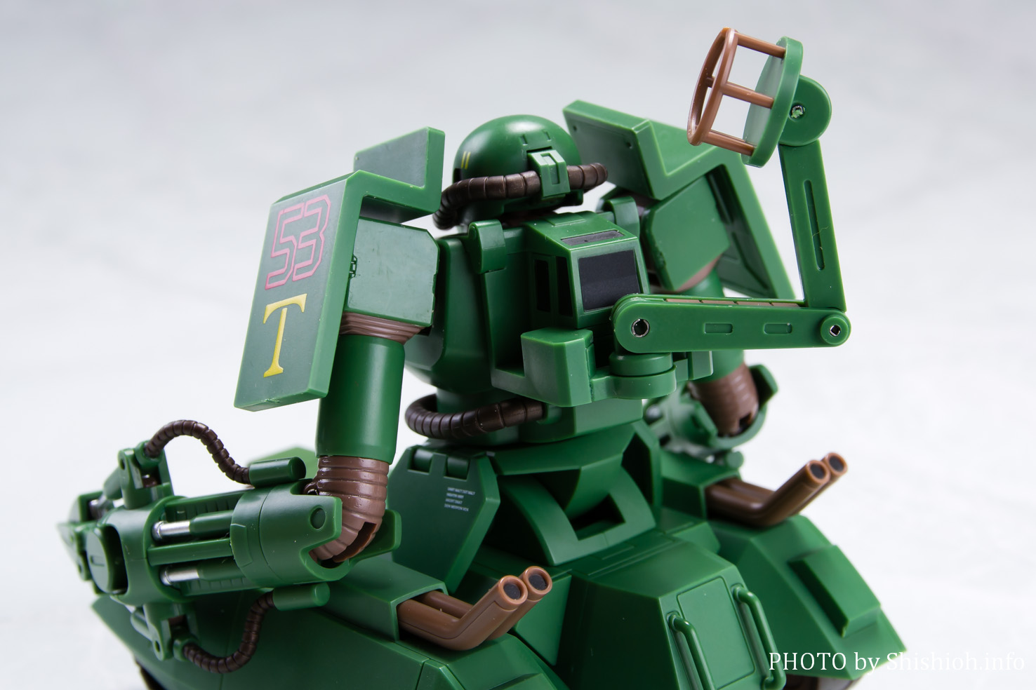 レビュー】ROBOT魂 ＜SIDE MS＞ MS-06V-6 ザクタンク (グリーン 