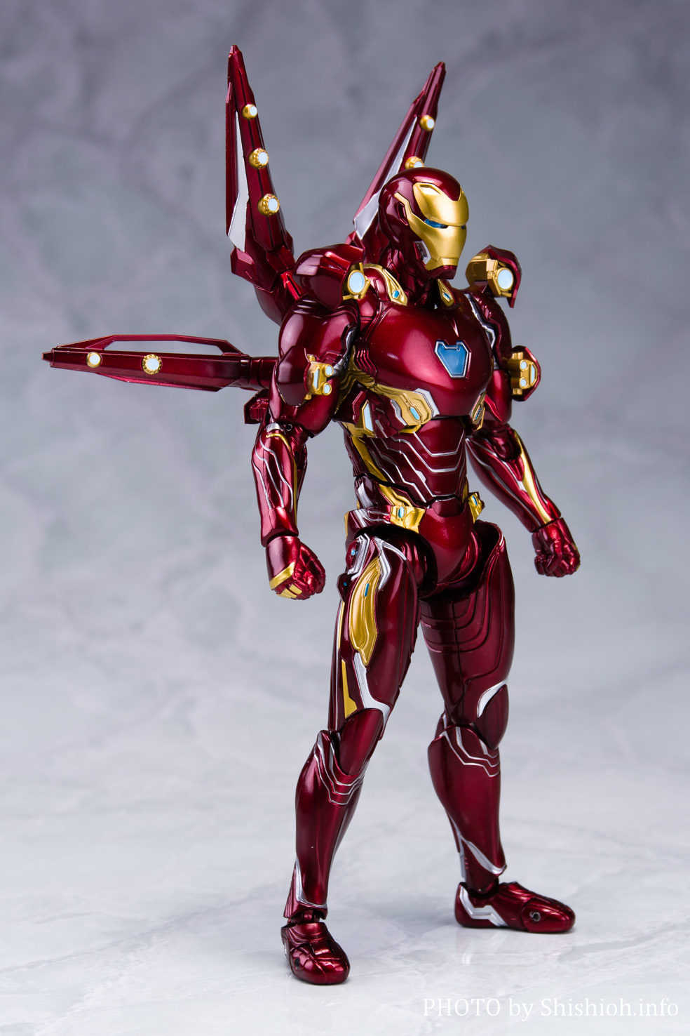 初売り】 SHフィギュアーツ アイアンマンマーク50 Tonyナノウェポン 