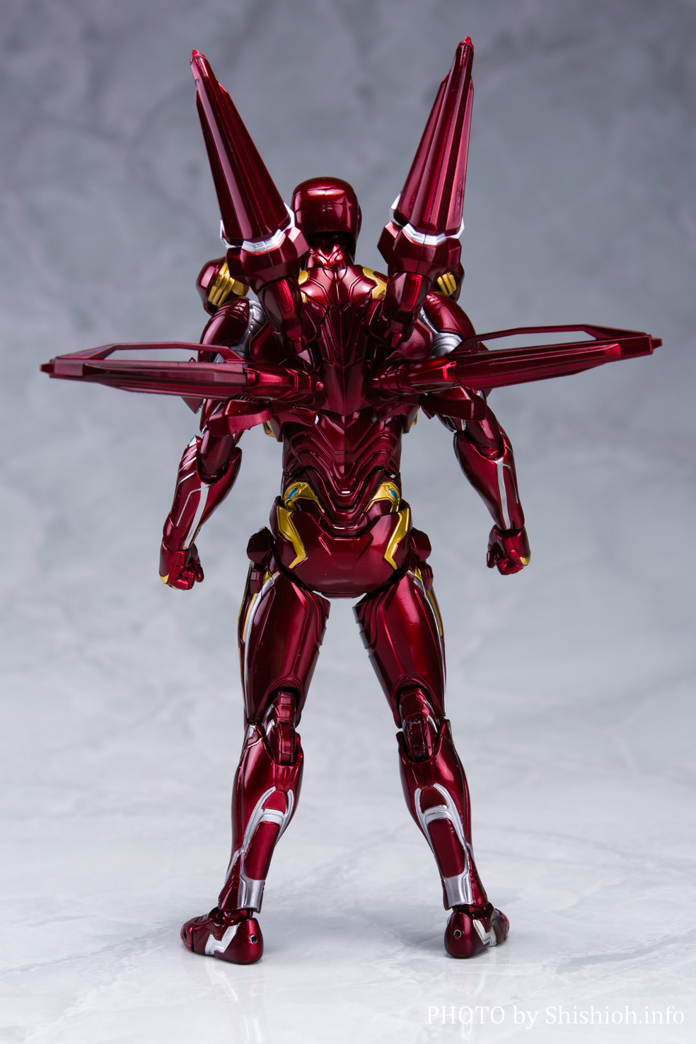 レビュー】 S.H.Figuarts アイアンマン マーク50 ナノウェポンセット2