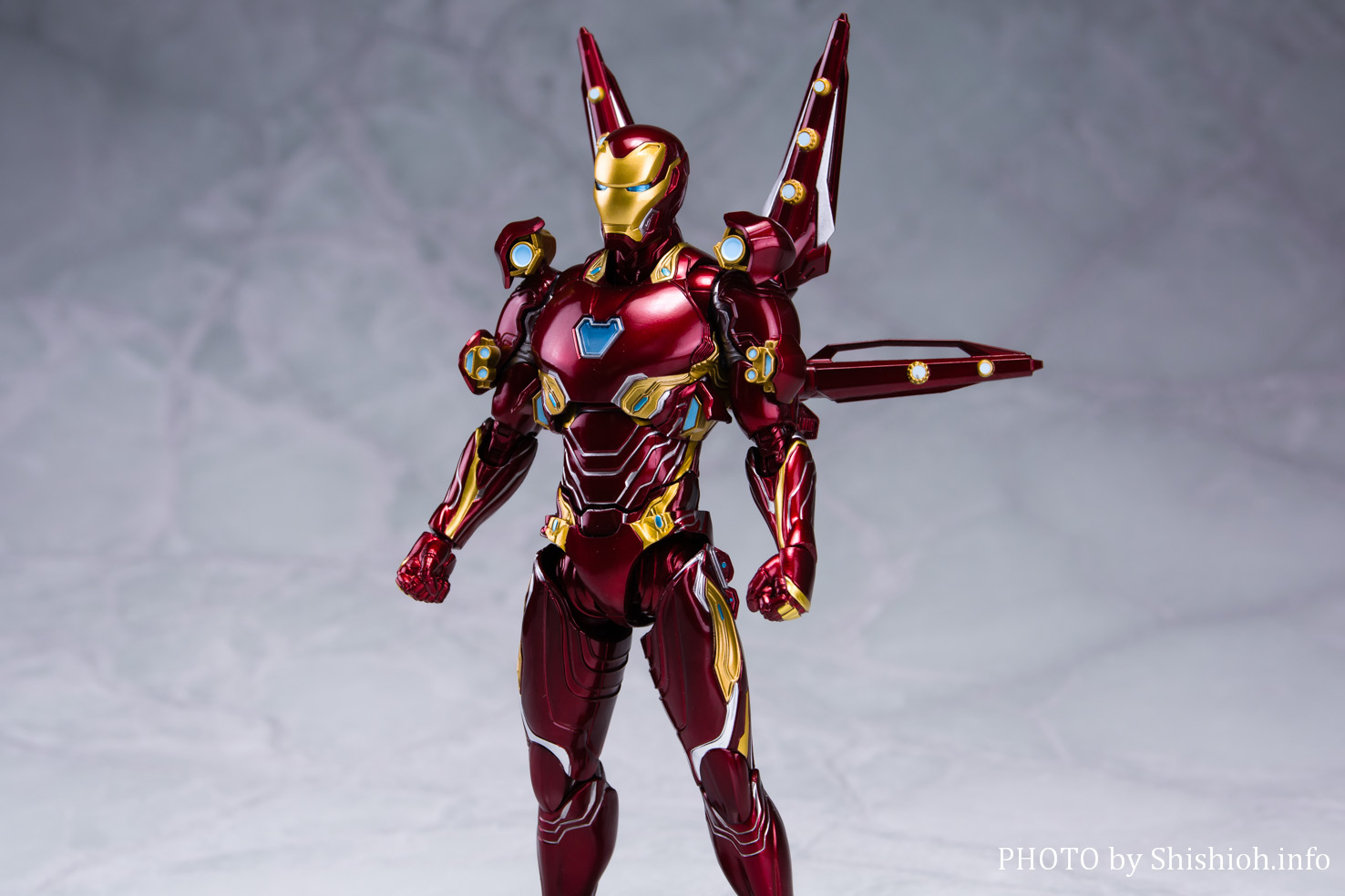 レビュー】 S.H.Figuarts アイアンマン マーク50 ナノウェポンセット2