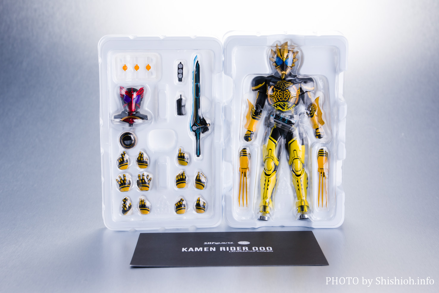 新品未開封 S.H.Figuarts 真骨彫製法 仮面ライダーオーズ セット 感謝